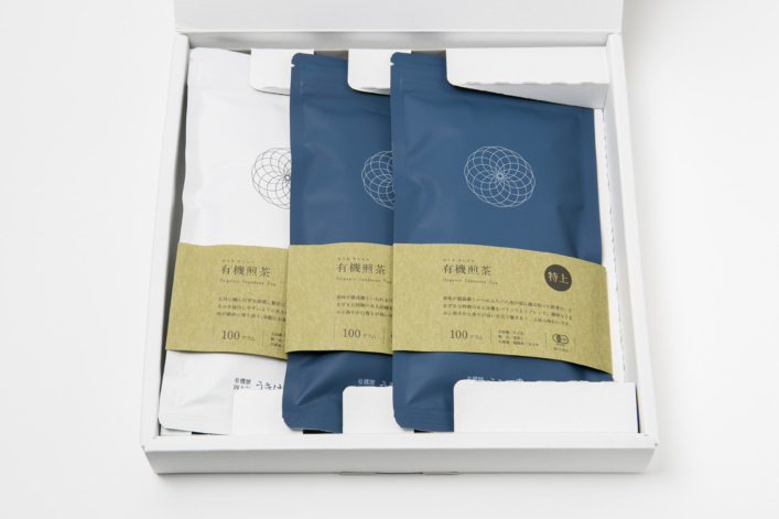 うきはの山茶 3本入 平箱 S-002 商品イメージ1